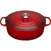 Le Creuset Bräter/Cocotte oval 31 cm, 6,3 l rot