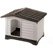 Ferplast Hundehütte Villa 70 Grau 73 x 59 x 53 cm 87253099