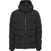 Urban Classics - HOODED PUFFER Winterjacke schwarz - 3XL