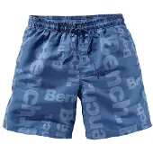 Bench Badeshorts ., Herren, Gr. XXL (58/60), Kurz, blau (blau (kurzgröße)), Microfaser, Polyester, bedruckt, Badehosen Badeshorts, kurze oder lange Form