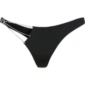 LASCANA String , Damen, Gr. 40/42, schwarz, Microtouch, Obermaterial: 90% Polyamid, 10% Elasthan, bequem, Unterhosen String, mit Strassdetail