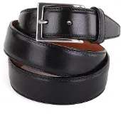 Profuomo Ledergürtel Schwarz