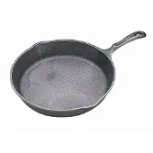 Vogue Gusseisen Pfanne 26 cm, robust, induktionsgeeignet, für den Profi-Einsatz