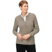 Witt Weiden Strickjacke in beige-meliert | Gr.: 44