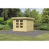 Karibu Woodfeeling Gartenhaus Askola 3 naturbelassen ; 73060