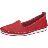 Andrea conti 0027449 Damen Slipper Ballerinas Mokassins, Größe:37 EU, Farbe:Rot