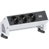 Bachmann 902.2048 DESK2 3xCEE7/3 0,2m RAL9010 9022048
