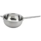 Weiss Wasserbadschüssel Edelstahl, 18 cm Ø, Kuvertüre schmelzen