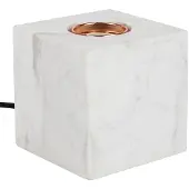 Zuiver BOLCH MARPLE WHITE Tischleuchte aus Marmor 8,5x8,5x8,5 cm