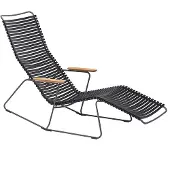 Houe Sunrocker Click schwarz, Designer Henrik Pedersen, 64x90 cm
