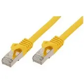 Shiverpeaks RJ45 Patchkabel m. CAT 7 Rohkabel PIMF gelb 30m