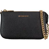 Michael Kors für Damen. 32F7GFDW6L Ledertasche mit Kette schwarz (OSFA), Lässig