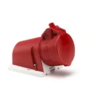 MENNEKES CEE Einbausteckdose 32A 5P 400V IP44 Anbausteckdose Typ27008