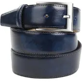 Suitable Ledergürtel Dunkelblau 317