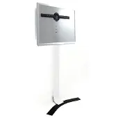 Erard STANDiT PRO, 101,6 cm (40"), 2,29 m (90"), 200 x 200 mm, 600 x 300 mm, Stahl, Schwarz, Weiß