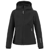 CMP Mädchen Softshell Jacke Fix Hood 3A29385N-U901 164 - Nero - 164