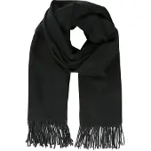 Jack & Jones Strickschal "JACSOLID WOVEN SCARF NOOS" Kunstfaser, mit Fransen