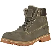 Mustang Herrenschuhe Stiefel Warmfutter Grau Freizeit