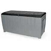 Sonstiges Keter 17197948, Aufbewahrungsbox, Schwarz, Grau, Rechteckig, Harz, Einfarbig, Draußen