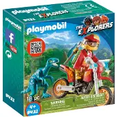 Playmobil 9431 Motocross-Bike mit Raptor