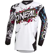 O'Neal Element Jersey Villain Herren Radtrikot weiss M