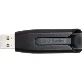 Verbatim USB 3.2 Stick 256GB, V3 Drive, grau Typ-A, (R) 120MB/s, (W) 25MB/s, Retail-Blister