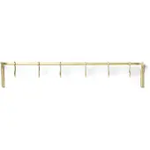 Ferm Living Hakenleiste Kitchen Rod silber, 55.3x9.7x6.2 cm