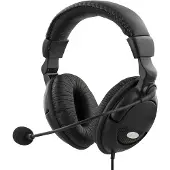 Deltaco HL-9, Kabelgebunden, 20 - 20000 Hz, Anrufe/Musik, 290 g, Kopfhörer, Schwarz