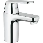 GROHE Eurosmart Cosmopolitan Einhand-Waschtischbatterie, S-Size, Ausladung 92mm, ohne Ablaufgarnitur, EcoMode, 2337600E