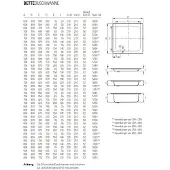 Bette 5650-000 Duschwannen Rechteck