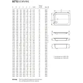 Bette 5961-000 Duschwannen Rechteck Ultra