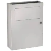 Kwc Hygieneabfallbehälter, RODAN, Edst, 350x469x130 mm, Aufputz, Ca. 6 l