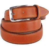 Profuomo Ledergürtel Polish Cognac