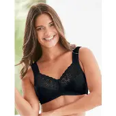 Anita Entlastungs-BH "Entlastungs BH Havanna", Damen, Gr. 80, Cup B, schwarz, Spitze, Obermaterial: 86% Polyamid PA. 14% Elasthan EL., BHs Entlastungs-BH