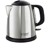 Russell Hobbs Wasserkocher 1L Edelstahl 2400W Schnellkochfunktion Kalkfilter