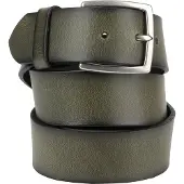 Suitable Leder Gürtel Grün Washed