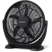 Orbegozo BF 0150, Haushalts-Lamellenlüfter, Schwarz, Flur, 50 cm, AC, 80 W