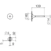 Dornbracht 83590809-06 Reserve-Papierrollenhalter VAIA