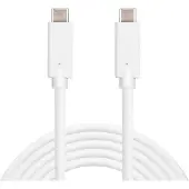 Sandberg USB-C Charge Cable 2M, 60W, 200 m, USB C, USB C, Stecker/Stecker, Weiß