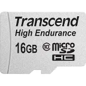 Transcend 16GB microSDHC, 16 GB, MicroSDHC, Klasse 10, MLC, 95 MB/s, 25 MB/s
