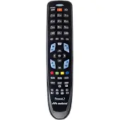 Meliconi Gumbody Personal 2 Plus, TV, IR Wireless, Drucktasten, Schwarz