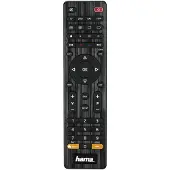 Hama 00012306, DVD/Blu-ray, STB, TV, VCR, IR Wireless, Drucktasten, Schwarz