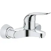 GROHE Euroeco Special Einhand-Waschtischbatterie, Aufputzmontage, Ausladung 157mm, ohne Ablaufgarnitur, 32776000