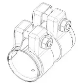 Walker Rohrverbinder, Abgasanlage 86142 für BMW VW AUDI