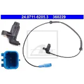 Ate Sensor, Raddrehzahl 24071162053 für PEUGEOT