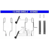Ate Zubehörsatz, Scheibenbremsbelag 13046004032 für PEUGEOT CITROËN