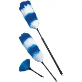 Maximex Staubwedel Set Blau 3-teilig