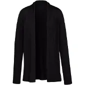 Peter Hahn Strickjacke Modell Caro aus Seide und Kaschmir schwarz, 38