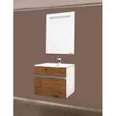 Badstuber Badmöbel Corbo 100 Braun