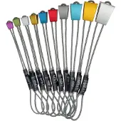 Wild Country Rock On Wire Anodised 1-10 Stopper-set